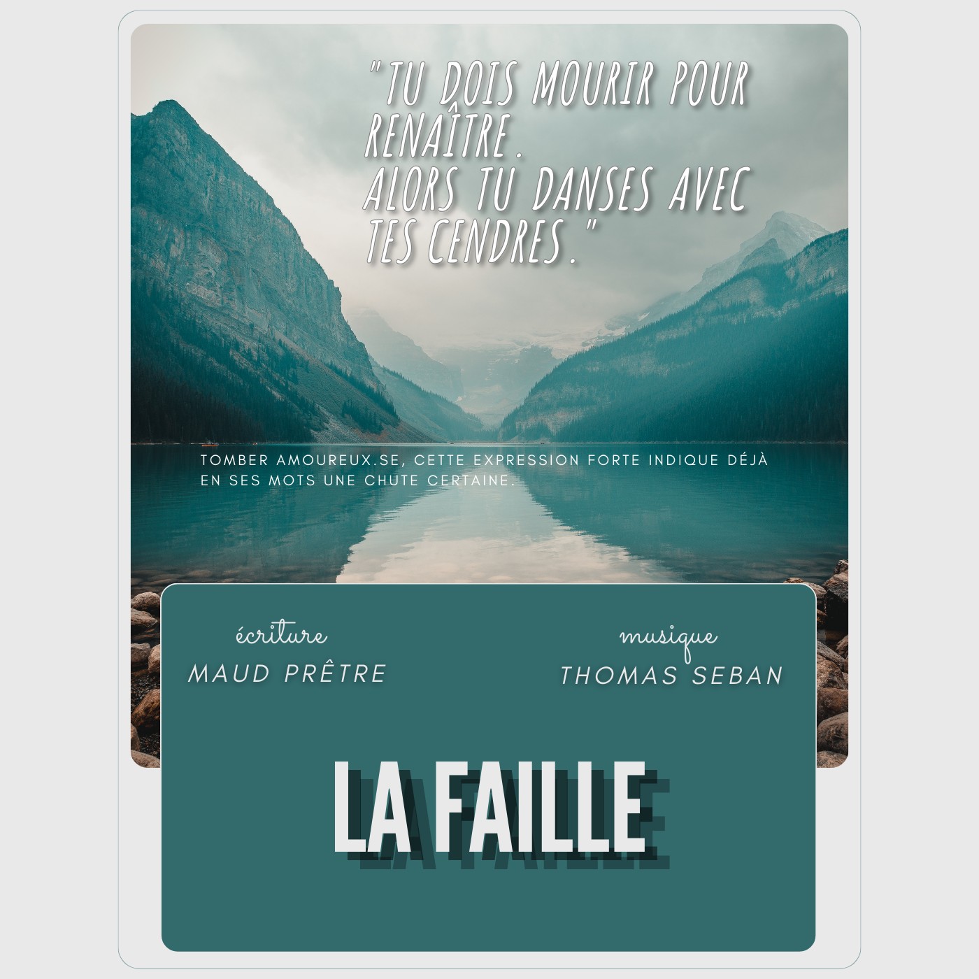 La Faille — pièce radiophonique